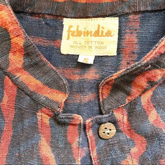 Funky sleeveless printed top by Fabindia - Picture 8 of 9